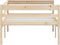 vidaXL - Bedframe - massief - grenenhout - 90x200 - cm