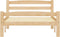 vidaXL - Bedframe - massief - grenenhout - 90x200 - cm