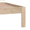 vidaXL - Bedframe - massief - grenenhout - 90x200 - cm