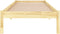 vidaXL - Bedframe - massief - grenenhout - 90x200 - cm