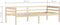 vidaXL - Bedframe - massief - grenenhout - 90x200 - cm