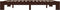 vidaXL - Bedframe - massief - grenenhout - donkerbruin - 160x200 - cm