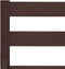 vidaXL - Bedframe - massief - grenenhout - donkerbruin - 160x200 - cm