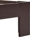 vidaXL - Bedframe - massief - grenenhout - donkerbruin - 160x200 - cm