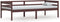 vidaXL - Bedframe - massief - grenenhout - donkerbruin - 90x200 - cm