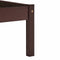 vidaXL - Bedframe - massief - grenenhout - donkerbruin - 90x200 - cm