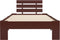 vidaXL - Bedframe - massief - grenenhout - donkerbruin - 90x200 - cm