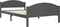 vidaXL - Bedframe - massief - grenenhout - donkergrijs - 120x200 - cm