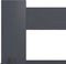 vidaXL - Bedframe - massief - grenenhout - donkergrijs - 160x200 - cm