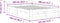 vidaXL - Bedframe - massief - grenenhout - donkergrijs - 180x200 - cm
