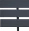 vidaXL - Bedframe - massief - grenenhout - grijs - 100x200 - cm