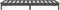 vidaXL - Bedframe - massief - grenenhout - grijs - 100x200 - cm