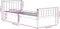 vidaXL - Bedframe - massief - grenenhout - grijs - 100x200 - cm