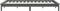 vidaXL - Bedframe - massief - grenenhout - grijs - 140x190 - cm