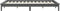 vidaXL - Bedframe - massief - grenenhout - grijs - 140x200 - cm