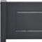 vidaXL - Bedframe - massief - grenenhout - grijs - 140x200 - cm