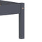 vidaXL - Bedframe - massief - grenenhout - grijs - 140x200 - cm