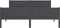 vidaXL - Bedframe - massief - grenenhout - grijs - 160x200 - cm