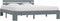 vidaXL - Bedframe - massief - grenenhout - grijs - 180x200 - cm