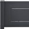 vidaXL - Bedframe - massief - grenenhout - grijs - 180x200 - cm