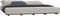 vidaXL - Bedframe - massief - grenenhout - grijs - 180x200 - cm