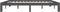 vidaXL - Bedframe - massief - grenenhout - grijs - 200x200 - cm