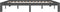 vidaXL - Bedframe - massief - grenenhout - grijs - 200x200 - cm