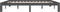 vidaXL - Bedframe - massief - grenenhout - grijs - 200x200 - cm