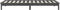 vidaXL - Bedframe - massief - grenenhout - grijs - 90x200 - cm