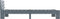 vidaXL - Bedframe - massief - grenenhout - grijs - 90x200 - cm