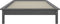 vidaXL - Bedframe - massief - grenenhout - grijs - 90x200 - cm