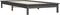 vidaXL - Bedframe - massief - grenenhout - grijs - 90x200 - cm