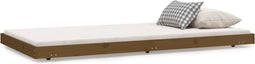 vidaXL - Bedframe - massief - grenenhout - honingbruin - 100x200 - cm