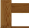 vidaXL - Bedframe - massief - grenenhout - honingbruin - 100x200 - cm