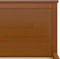 vidaXL - Bedframe - massief - grenenhout - honingbruin - 100x200 - cm