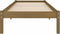 vidaXL - Bedframe - massief - grenenhout - honingbruin - 100x200 - cm