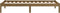 vidaXL - Bedframe - massief - grenenhout - honingbruin - 100x200 - cm