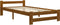 vidaXL - Bedframe - massief - grenenhout - honingbruin - 100x200 - cm