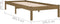 vidaXL - Bedframe - massief - grenenhout - honingbruin - 100x200 - cm