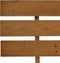 vidaXL - Bedframe - massief - grenenhout - honingbruin - 100x200 - cm