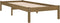 vidaXL - Bedframe - massief - grenenhout - honingbruin - 100x200 - cm