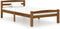 vidaXL - Bedframe - massief - grenenhout - honingbruin - 100x200 - cm