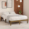 vidaXL - Bedframe - massief - grenenhout - honingbruin - 120x200 - cm