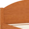 vidaXL - Bedframe - massief - grenenhout - honingbruin - 120x200 - cm