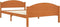 vidaXL - Bedframe - massief - grenenhout - honingbruin - 120x200 - cm