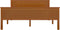 vidaXL - Bedframe - massief - grenenhout - honingbruin - 120x200 - cm