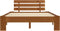 vidaXL - Bedframe - massief - grenenhout - honingbruin - 120x200 - cm