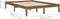 vidaXL - Bedframe - massief - grenenhout - honingbruin - 120x200 - cm