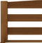 vidaXL - Bedframe - massief - grenenhout - honingbruin - 140x200 - cm