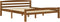 vidaXL - Bedframe - massief - grenenhout - honingbruin - 160x200 - cm